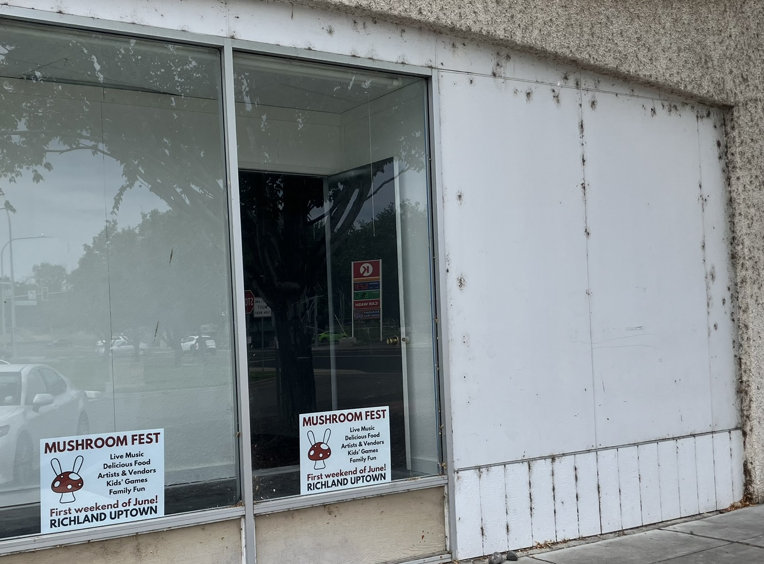 Looking Glass front BEFORE picture